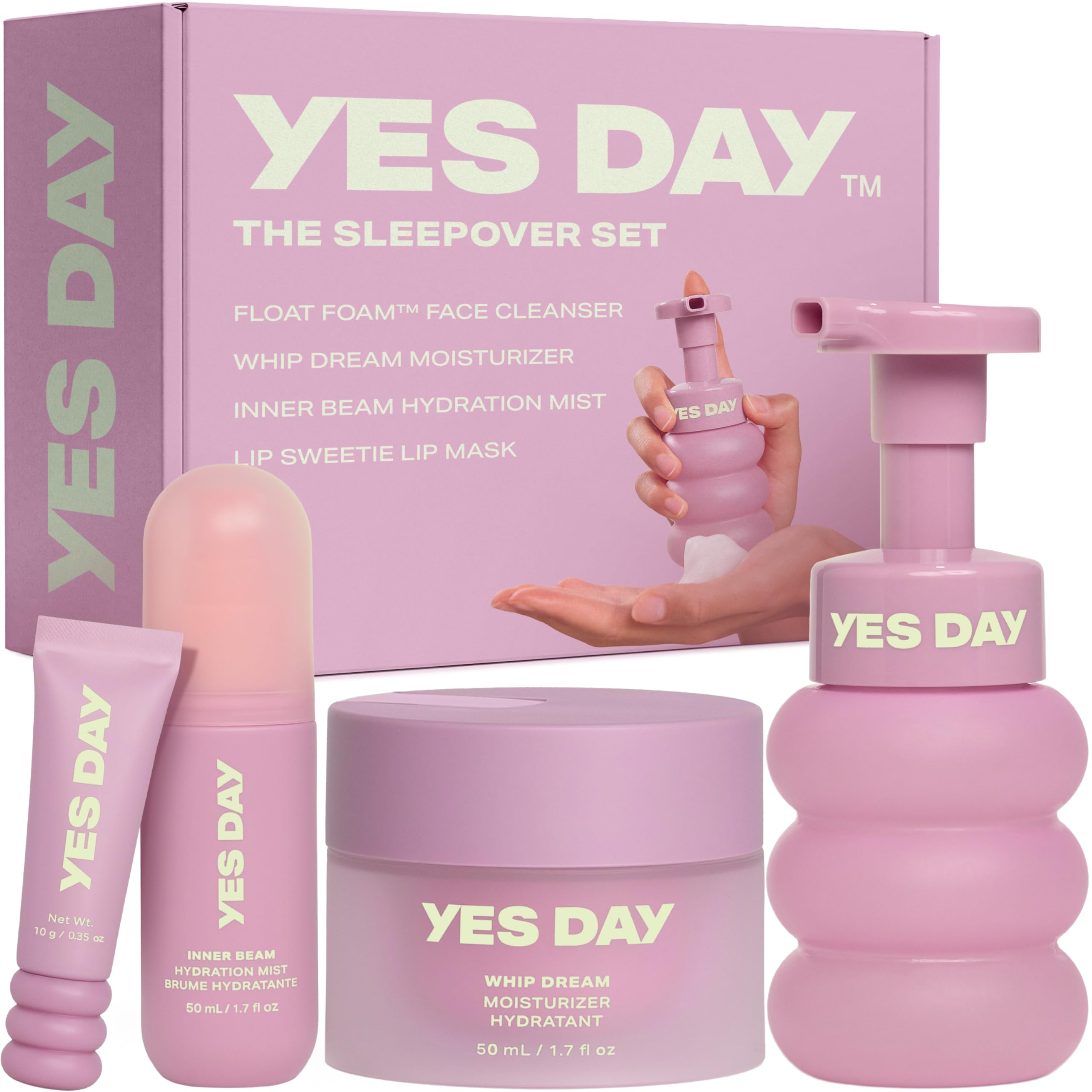 Amazon.com: YES DAY The Sleepover Set – Teen Skin Care Kit